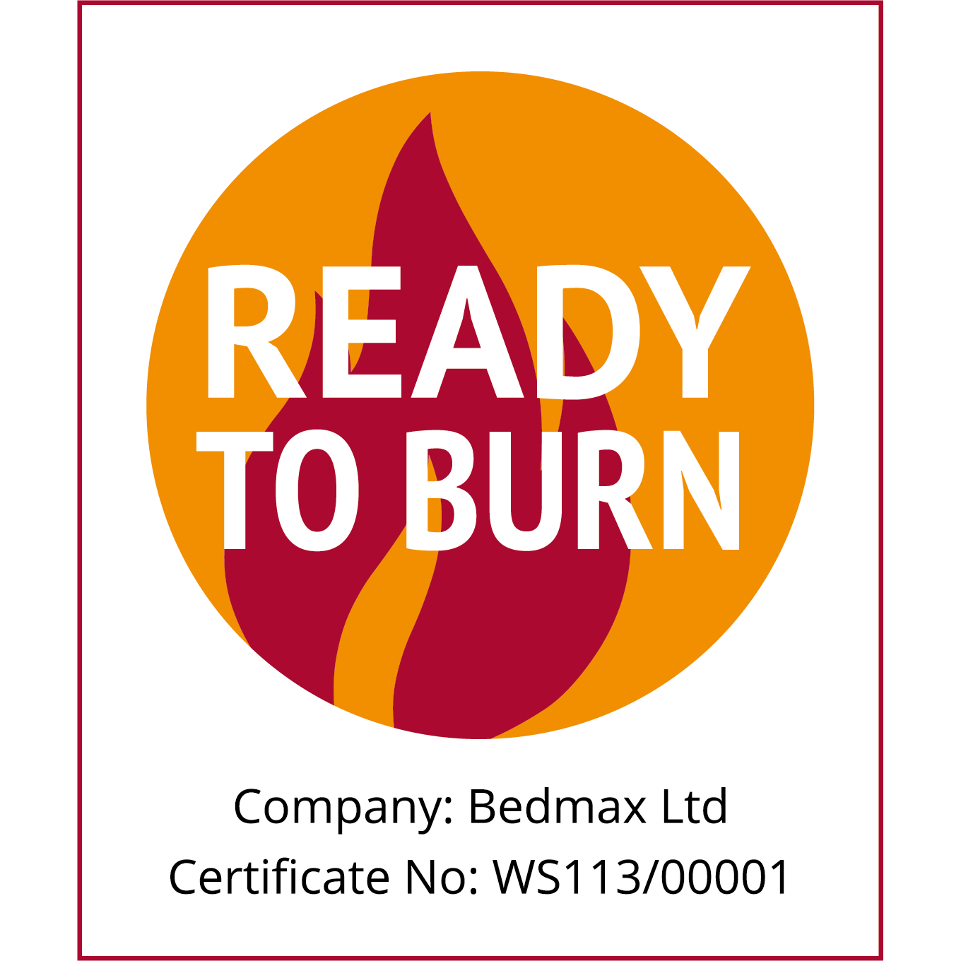 Ready to Burn Certificate