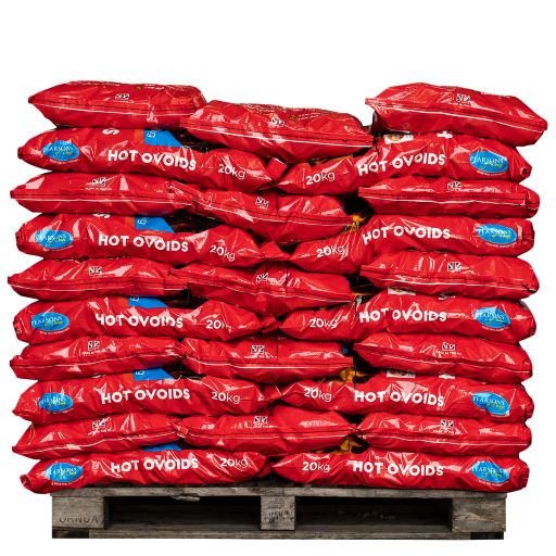 Pallet of Hot Ovoids